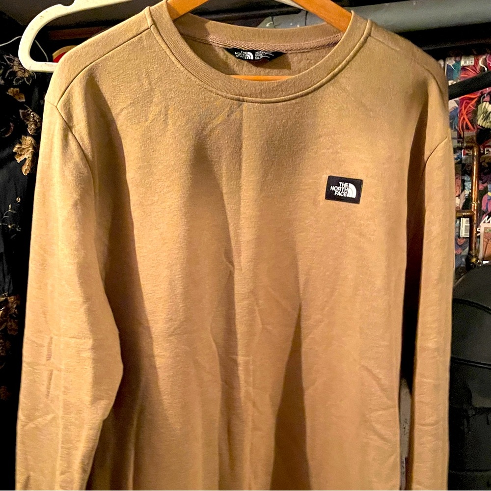 North face crew neck sweater XL